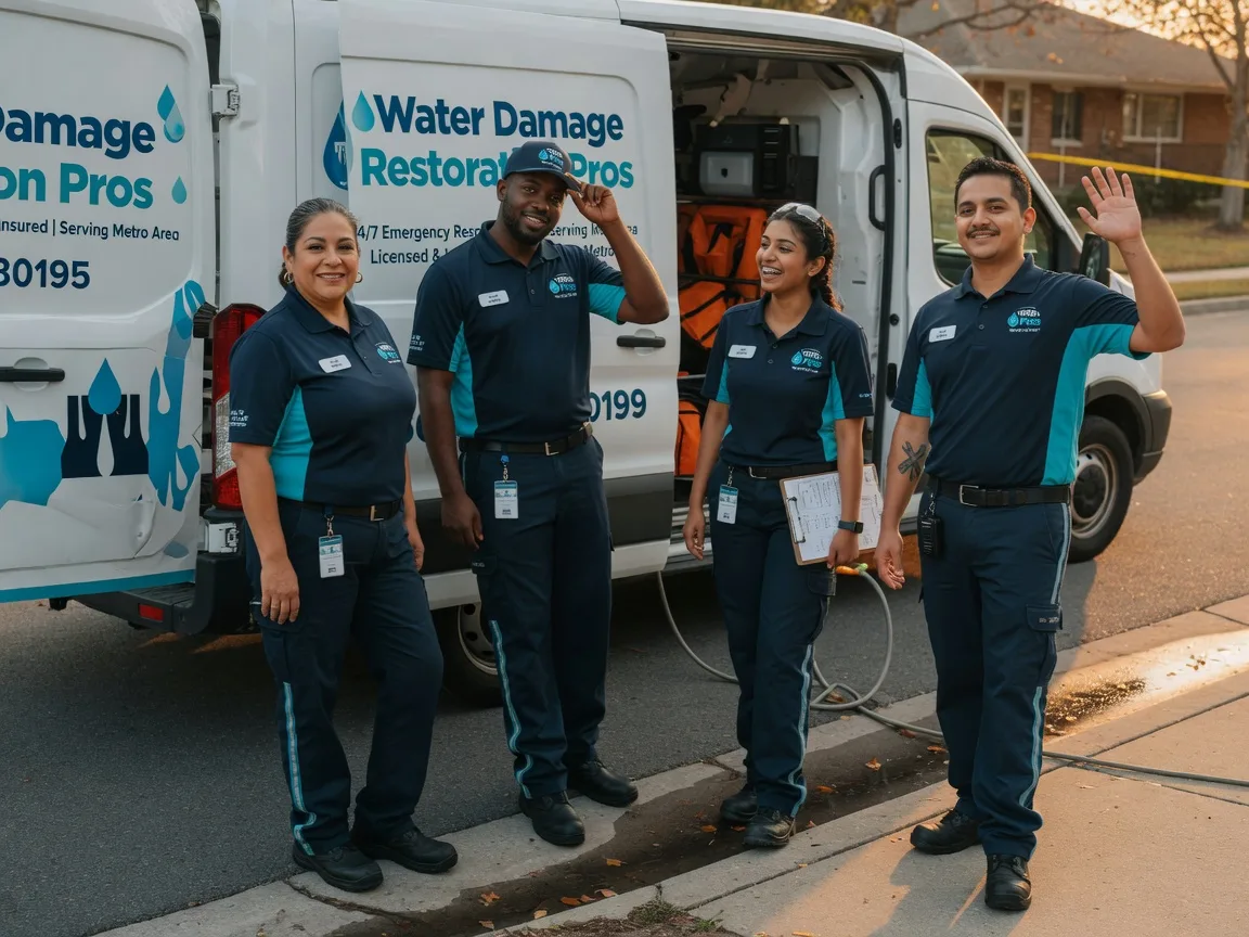 Water Damage Restoration company in Sherman, TX