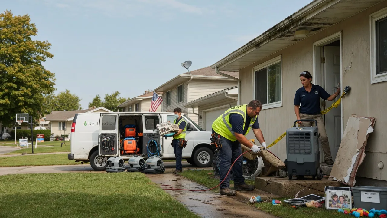 Water Damage Restoration in Sherman, TX near me
